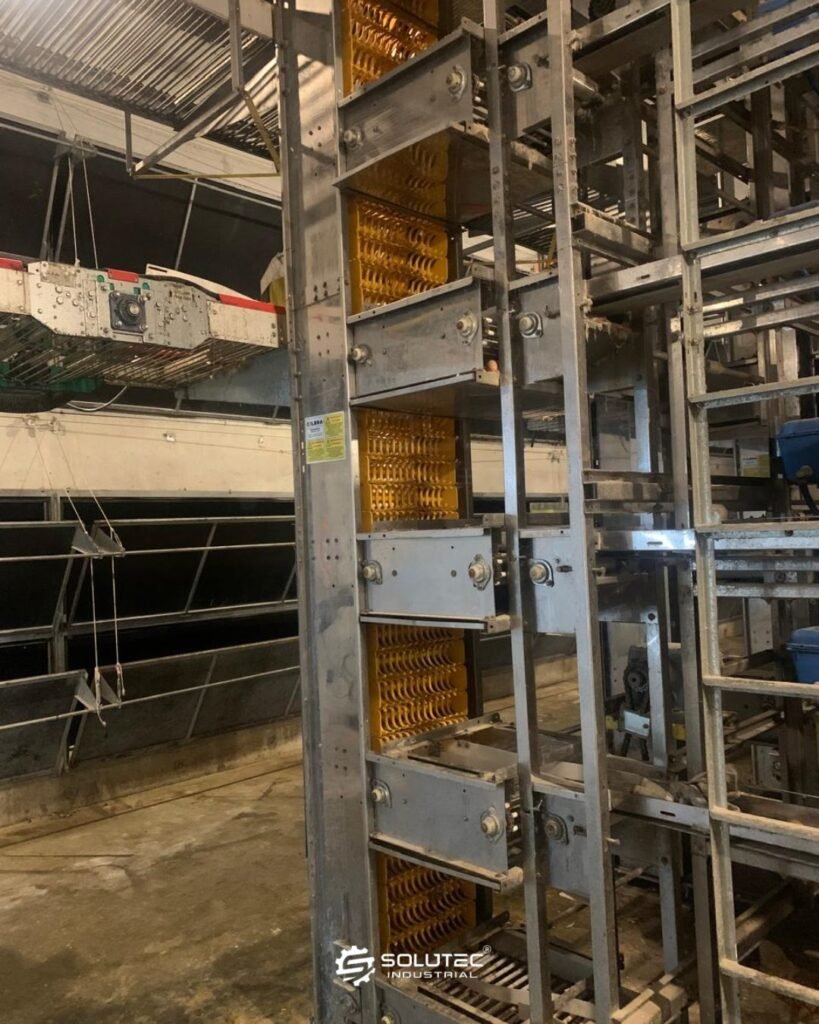 Aplicação de granja de ovo