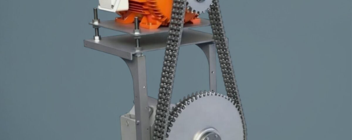 O uso de placas empilhadas em rodas dentadas de múltiplas fileiras