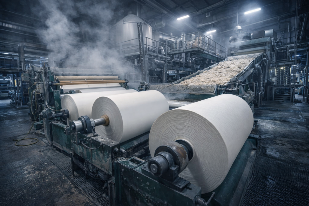 Acoplamento para indústria de papel e celulose