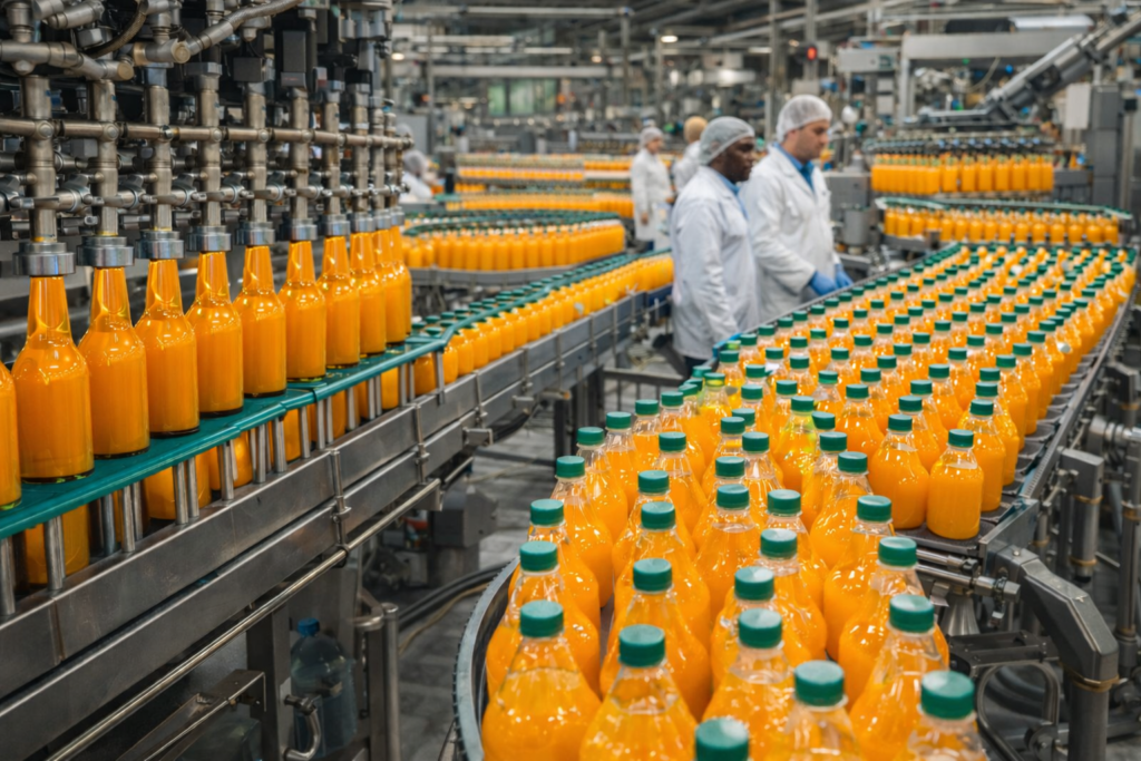 Acoplamento para indústria alimentícia.